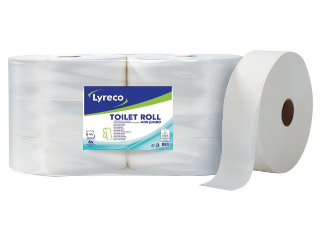 Toalettpapper LYRECO Maxi 350m 6/fp